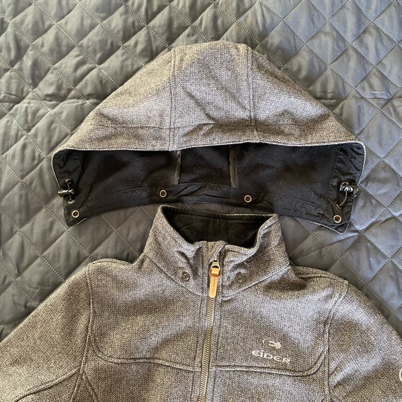EIDER lightweight fleece & wool parka - Picture 7 of 10